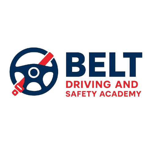 Belt Driving School Logo